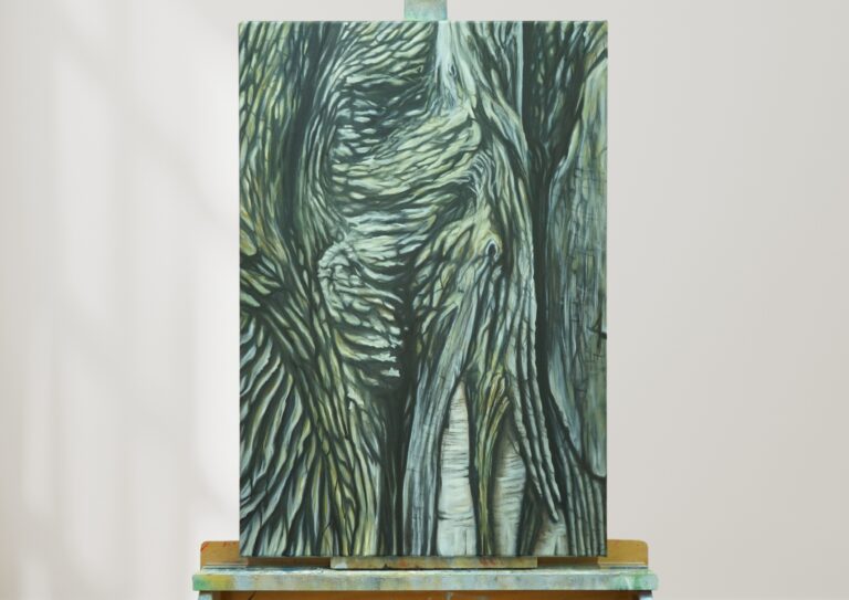 Baumhaut N°2, 80 x 55, 2024