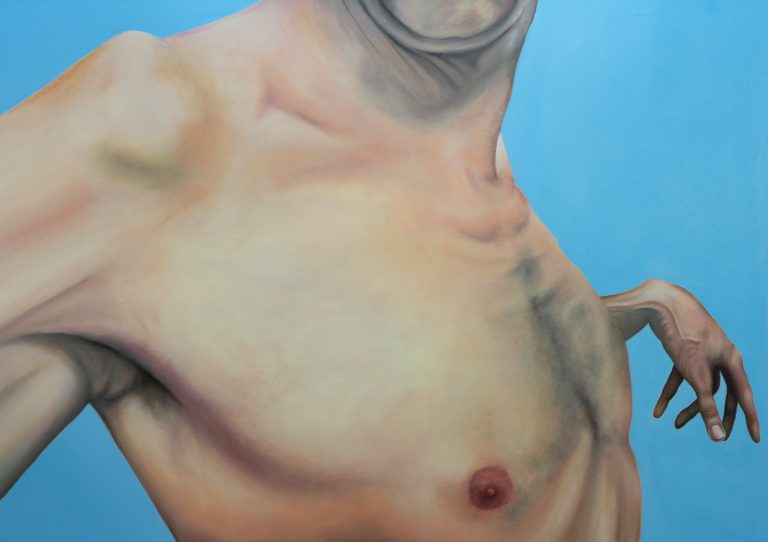selbst-aktion, 140 x 100cm, 2020