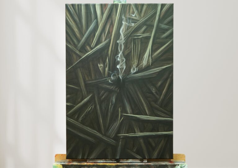 Niedergang N°4, 80 x 55, 2025